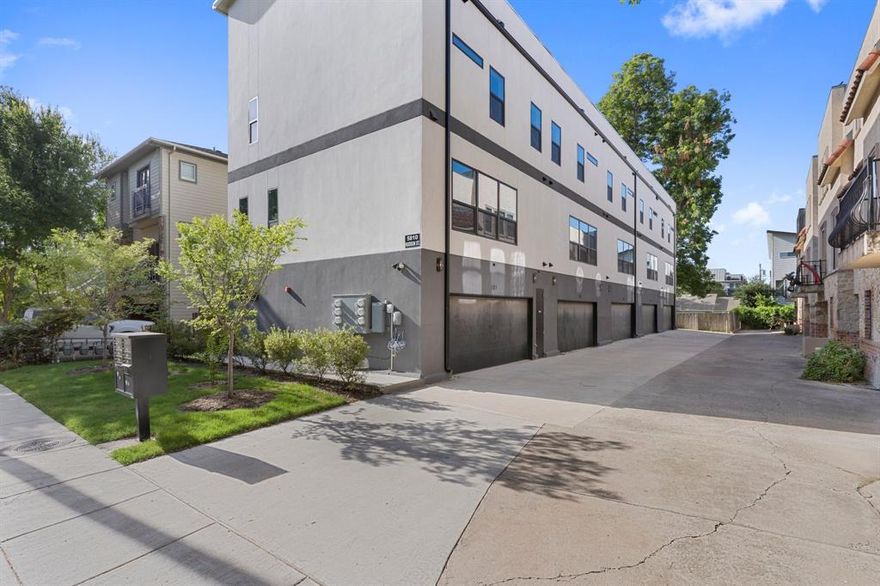 A great opportunity for investors to own 5 townhome units in the city of Dallas. Each unit is 3 floors with an individual garage and rooftop! The total living area is 1915 sqft. The garage 2 car garage is 454.33 sq ft and the balcony is 338.79 sq ft. Located just 2.5 miles from White Rock lake, 5 miles from Love Field airport, and 2 miles from downtown Dallas. The price listed is for the entire building, with individual units for sale as well. This property is located within a DDA.

This property includes a 338.79 square foot balcony on top of each unit. Each unit also includes a 454.33 sqft 2-car garage.