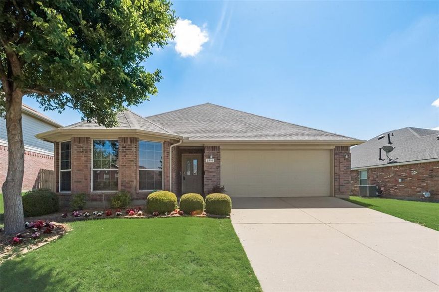 Nestled in the heart of America’s fastest-growing and rapidly appreciating city, this beautiful home offers the perfect blend of convenience and comfort. As you approach the home, you’ll notice the beautifully landscaped curb appeal and its excellent location within the community—just steps away from a resort-style pool, playground, fishing ponds, and miles of scenic walking trails. The thoughtfully curated floorplan is perfect for both family living and entertaining. Gather with loved ones in the inviting family room, featuring a cozy wood-burning fireplace, or prepare meals in the updated kitchen, which opens to the spacious dining area. The Owner’s Retreat has a lovely bath and serves as the perfect sanctuary to unwind at the end of the day. The flexible space at the entrance is versatile and can easily serve as an office or playroom. When paired with the adjacent secondary bedroom and full bath, this area could create a 'home within a home' arrangement if needed—ideal for guests, in-laws, or multigenerational living. The private backyard is perfect for outdoor gatherings and provides plenty of space for kids and pets to play. This home has been lovingly cared for with recently replaced roof, water heater and fresh paint. Served by the excellent Celina ISD, with an on-site elementary school. Additionally, you can reach Collin College within minutes. Located just off Preston Rd, the home offers quick and easy access to countless restaurants and shops, including exciting new additions like the upcoming Costco and H-E-B, both a short drive away.