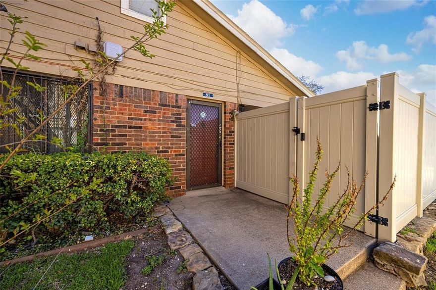 Welcome to this lovely two-bedroom, two-bathroom condo in Carrollton, Texas's coveted Ridgeline neighborhood. With its open concept design, tile flooring, vaulted ceilings, and a warm wood-burning fireplace, this private corner apartment is ideal for entertaining or unwinding. For daily comfort, the kitchen seamlessly blends into the dining and living areas and has ample cabinet space.

Savor your own fenced patio, perfect for container gardening or peaceful mornings. A sparkling pool, a safe mail center, visitor parking, and designated covered parking are all examples of community amenities. This low-maintenance home offers a prime location with easy access to major highways, dining options, and shopping, making it an excellent choice for first-time homebuyers, investors, or those looking to downsize.