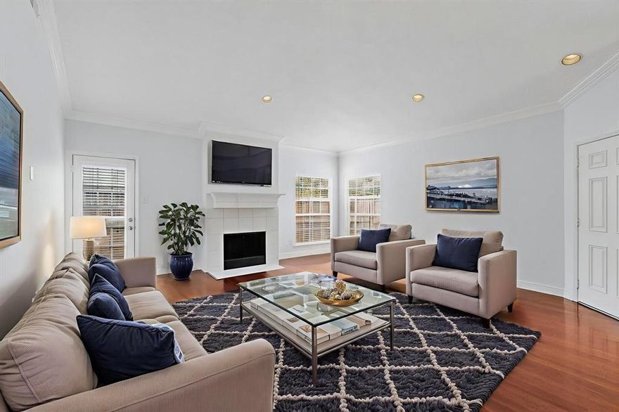 Available Now! Don’t miss this beautifully maintained single-story 2-bedroom, 2-bath townhome in the highly sought-after Hickory Street Village—just one block off Preston Road in the heart of Frisco, TX.
Enjoy the best of Frisco living with walkable streets, community amenities, and easy access to shopping, dining, entertainment, and major highways.
Inside, you’ll find an open-concept layout filled with natural light, featuring engineered hardwood floors, crown molding, vaulted ceilings, and a cozy fireplace. The kitchen offers plenty of cabinet and counter space and flows seamlessly into the dining and living areas—perfect for relaxing or entertaining.
Both spacious split bedrooms include private ensuite baths, offering comfort and privacy for all. Step outside to your private patio or unwind at the community clubhouse and pool.
Zoned to Frisco ISD, this home delivers style, convenience, and low-maintenance living in one of North Texas’s most vibrant communities.