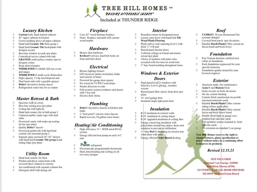 Thunder Ridge - Residential