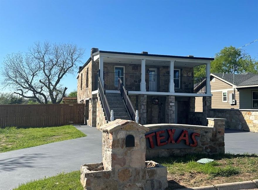 Amazing location just a couple minutes off Hwy 287. This property is completely fenced acreage. Property is full renewed, New plumbing, windows, appliances, flooring, electricity inside, light fixtures, basement, AC unit. Great kitchen with granite counter tops, open floor plan concept. Plenty parking space. Come see your dream home!!.