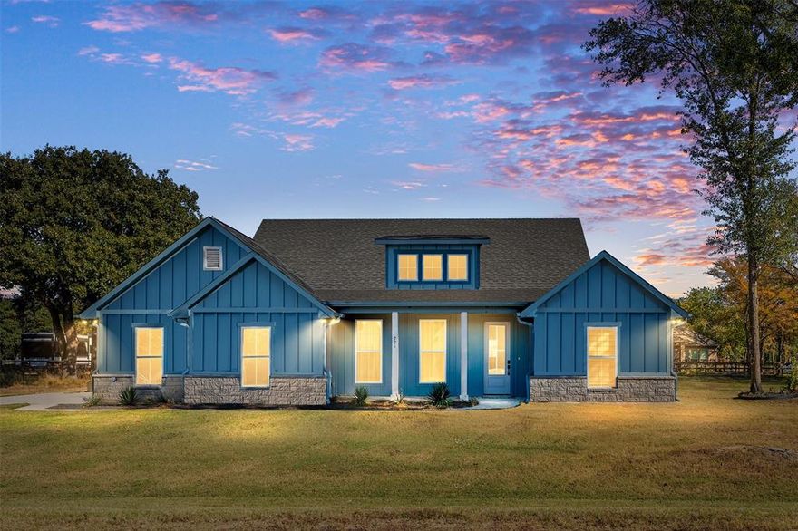 House envy unlocked! 3 bedroom 2.5 bathroom recently built home with a pickleball court, hot-tub, quartz counter tops in gated Cedar Creek Landing right off 175 next to the golf course with lake access, community pool, gym, clubhouse, pond, and dock.