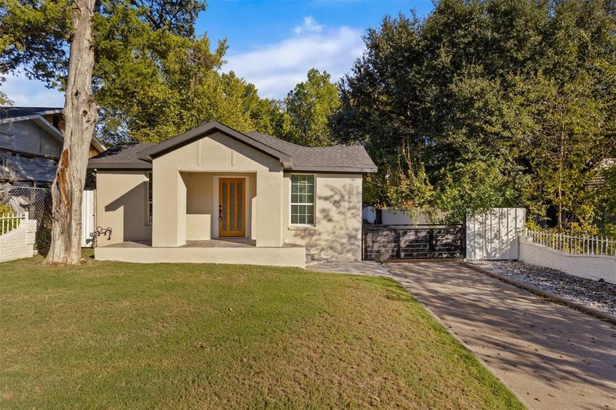 Welcome to this charming Oak Cliff home offering the perfect blend of comfort, convenience, and modern updates. With 3 bedrooms, 2 full bathrooms, and 1,288 sq ft of living space, this home is thoughtfully designed for everyday living and effortless entertaining. Step inside to a cozy remodeled kitchen featuring modern finishes, perfect for cooking and gathering. A spacious back room provides additional flexible space - ideal as a family room, play area or home office. Enjoy the outdoors year-round with covered porches in both the front and back of the home. The fully fenced yard wraps the property, offering privacy and ample space for multiple vehicles, kids at play or outdoor pets to roam freely. 
Located just a few blocks from Greiner Middle School and Winnetka Elementary, this home sits in an established neighborhood loved for its character and community feel - a wonderful spot for families!