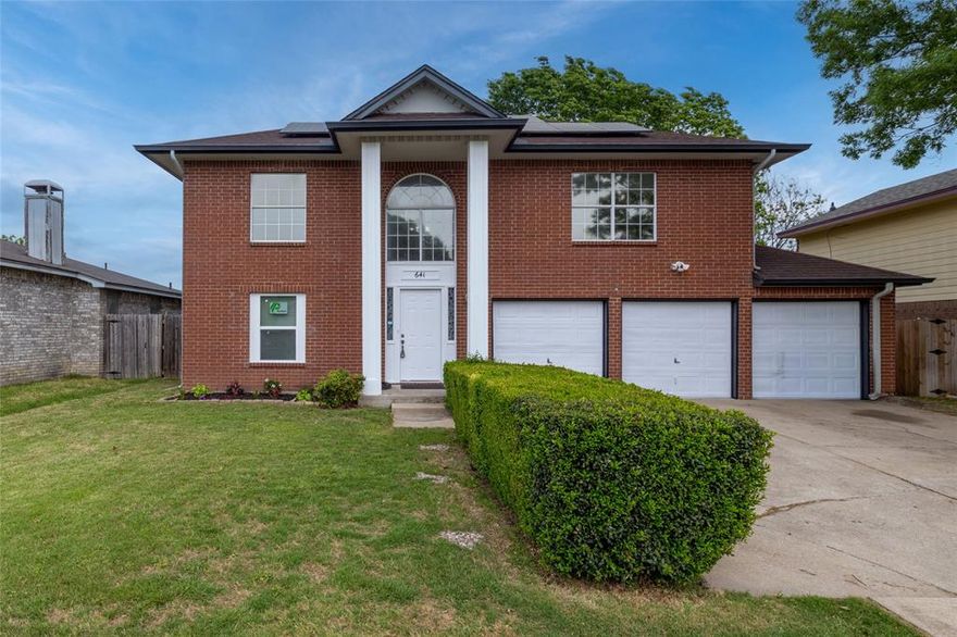 WELCOME HOME. This 4 bedroom, 2.5 bathroom, 3 car garage, beauty has been fully updated and ready to be the home of its new owners. The house has a generous amount of room to be used as the family needs dictate. The newly remodeled master bathroom is a dream come true. The appliances are new and ready to be used by the chef of the family. The house boasts: new roof; solar panels(paid off); new floor through out the kitchen and family room; new paint throughout; the list is far too long to mention here. Come and see for yourselves.