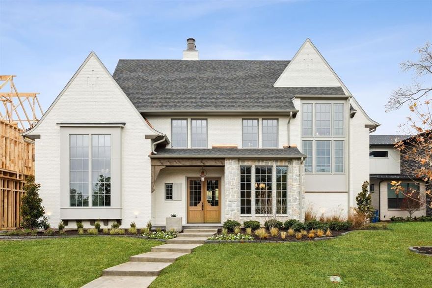 Welcome to 7124 Carrousel Circle, stunning new construction by Mosaic Building Co. This custom designed home offers five bedrooms, four full bathrooms w one powder bath, downstairs primary, formal office, upstairs game room, and a spacious, open floor plan. The first floor is comprised of an open concept kitchen w living room, dinning room, breakfast nook w beverage & wine fridge, secluded office at the rear, and an incredible primary retreat. Upstairs you will find the game room w four additional bedrooms and two built in hallway desks for homework. The backyard boasts a beautiful covered patio w built in grill and beverage fridge, the perfect spot to relax and watch the game. The 10ft privacy fence w electric gate make this backyard the complete package. Located on a no outlet street and a 2min walk to White Rock Lake and Lakewood Park, perfect for anyone who enjoys privacy and the great outdoors.