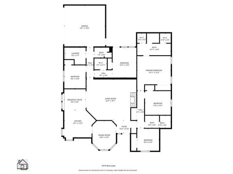 Tiny photo for 3419 Jerry Lane, Arlington, TX 76017 (MLS # 21099855)