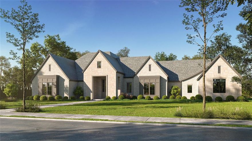 Discover this stunning Single Story Transitional home by Atwood Custom Homes, an award-winning custom builder. Located in Eastpointe Terrace, a prestigious luxury community in Colleyville, this home is perfectly positioned on a coveted half-acre lot, proximity to Glen Hope Elementary School and within walking distance to Cross Timbers Middle School and Grapevine High School. This thoughtfully designed open floor plan basks in natural light, with expansive windows and sliding doors that seamlessly blend indoor and outdoor living spaces perfect for entertaining. Overlooking an outdoor entertaining and cooking area, this home offers modern elegance at its finest. Notable features include Single-Story floor plan, vaulted Ceiling with exposed Beams, a spacious kitchen island and a wet bar, soft close custom cabinetry, luxury appliances and a well-appointed Prep kitchen & walk-in pantry. This property offers a versatile office space with a large primary suite, four bedrooms with walk-in closets and 4.5 bathrooms and a flex room. The entertainment options are endless with extensive covered patio and outdoor living and cooking area, perfect for year-round enjoyment! This energy-efficient home features full foam encapsulation, high energy efficient HVAC units ensuring comfort and sustainability for years to come. Situated in the highly acclaimed GCISD, this property offers unparalleled convenience with easy access to Dallas, Fort Worth, Southlake, Westlake, and DFW, Love Field, and Alliance airports. Highways 26, 121, 114, and 360 are just minutes away, as are a variety of shopping and dining options. This exceptional property is a must-see--schedule your private tour today!