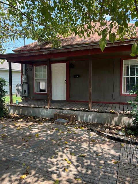 A home in Cleburne