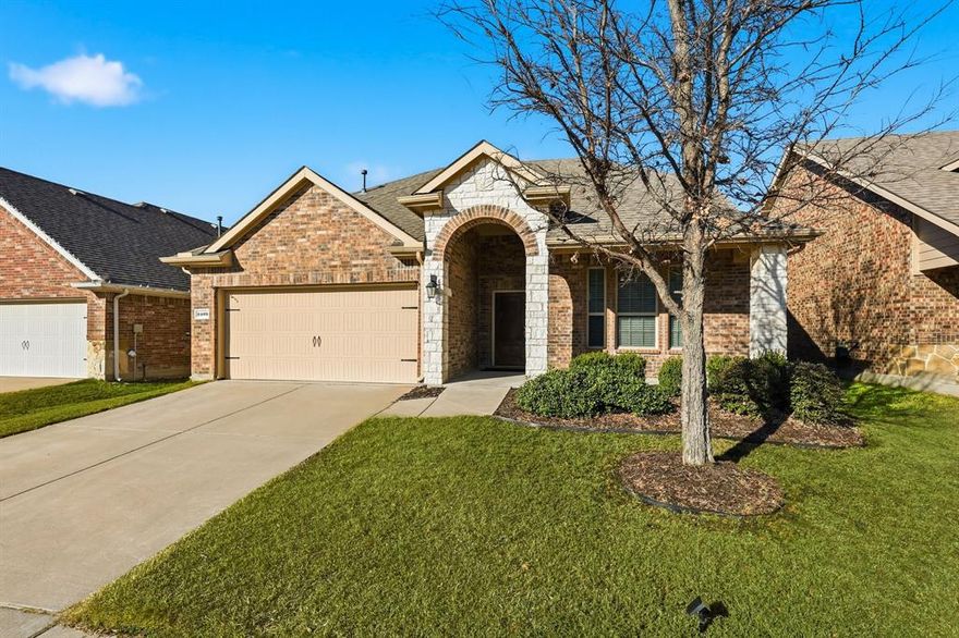 Your chance to live in a well-maintained 4-bedroom, 3-bath home in a growing Little Elm area. This beautiful, two-story home offers 2,511 square feet with an open concept layout that connects the kitchen, dining, and family room, creating an easy flow for everyday living and entertaining. The kitchen features natural stone countertops and stainless steel appliances, offering both style and functionality.

A separate home office provides a dedicated workspace away from the bedrooms. Upstairs, a second family room, along with one bedroom and a full bathroom, adds flexibility for guests or private living space. The primary suite includes a walk-in closet and private bath. Additional features include a 2-car garage and a manageable backyard. Conveniently located near planned development, including a future H-E-B and Target, with easy access to schools, dining, and major roadways.