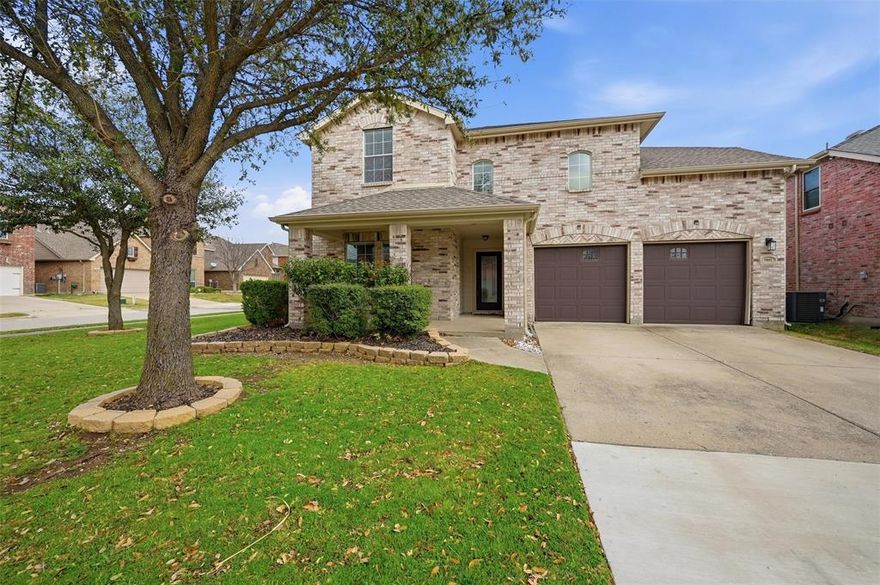 Located in a sought after McKinney neighborhood with top-rated Frisco ISD schools, this beautifully maintained home sits on a desirable corner lot and offers fresh updates throughout. The interior has been freshly painted and features new carpet in the bedrooms along with new vinyl flooring, creating a clean and modern feel. Enjoy a spacious backyard with a covered patio, perfect for relaxing or entertaining outdoors. With its prime location, thoughtful updates, and inviting outdoor space, this home offers comfort and convenience in one of McKinney’s most desirable areas.