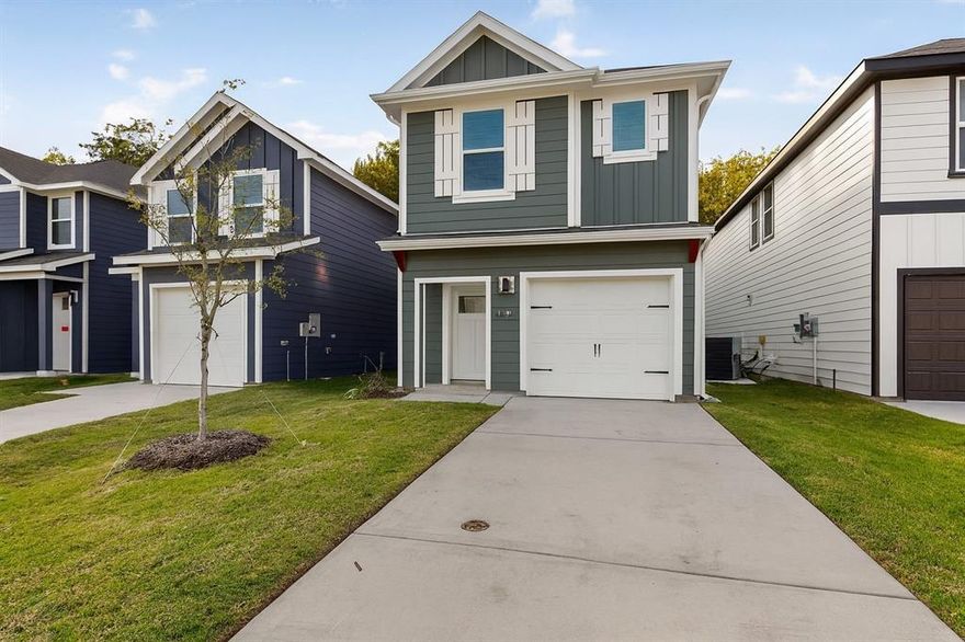 Be the first to live in this BRAND NEW construction home in the beautiful new community of Arbor Trails in Princeton, one of the fastest growing areas in Texas, yet still full of small town charm and community warmth. This modern 2 story home features 4 bedrooms and 2.5 baths, stylish contemporary finishes, energy efficient construction, and an open-concept layout filled with natural light, perfect for entertaining. The kitchen comes equipped with a refrigerator, and the washer and dryer are conveniently located upstairs with all bedrooms, making this home completely move in ready. If you love the lake life, you’ll be just 5 minutes from a boat ramp on beautiful Lake Lavon, perfect for afternoons on the water or relaxing lake views. Enjoy the ideal blend of modern comfort, small-town living, and outdoor lifestyle in this pristine new home near schools, parks, and shopping.