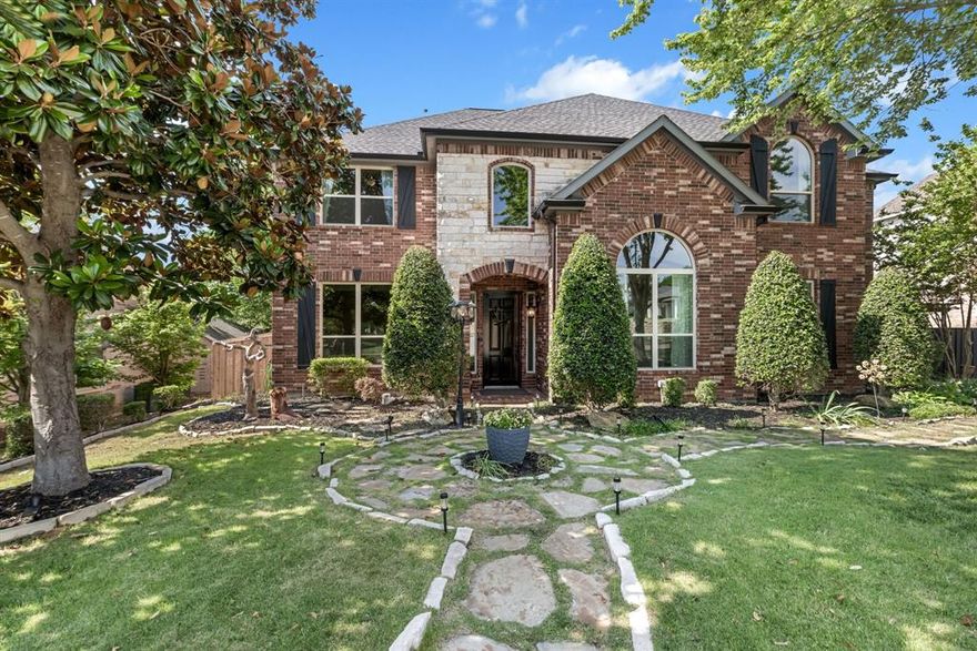 Discover refined living in this beautifully updated McKinney residence, where timeless style, thoughtful upgrades, and exceptional entertaining spaces create a truly elevated living experience. Perfectly positioned with convenient access to Hwy 75 and 121, this impressive home offers both luxury and everyday convenience near premier shopping, dining, and entertainment.

Inside, sophisticated finishes and fresh designer-inspired paint create a bright, inviting atmosphere throughout the home. Updated downstairs flooring adds warmth and elegance to the main living spaces, while expansive windows fill the home with natural light. Significant recent improvements, including new AC units, new windows throughout, and a new fence, provide both comfort and peace of mind.

Designed with both relaxation and entertaining in mind, the spacious floor plan features beautifully appointed living areas, an oversized game room, and a dedicated media room perfect for hosting unforgettable movie nights or game-day gatherings.

Step outside to your own private outdoor retreat featuring a stunning diving pool with a built-in hot tub, offering the perfect setting for resort-style living and year-round enjoyment. The garage is equally impressive with custom built-in shelving that delivers exceptional organization and functionality.

Blending modern updates, elegant design, and outstanding indoor-outdoor living, this remarkable home offers a rare opportunity to experience comfort, sophistication, and convenience in one of McKinney’s most desirable locations.