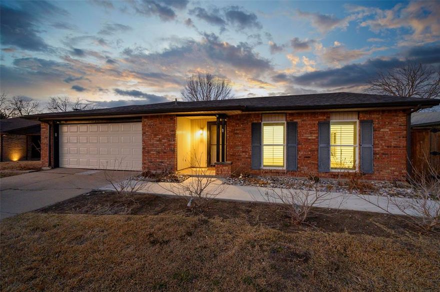 Completely gutted and fully remodeled in 2024, this 4-bedroom, 2.5-bath home in highly sought-after Keller ISD is essentially brand new from the inside out. Every detail has been updated, including all-new flooring, fresh paint, modern hardware, updated lighting throughout, and brand-new countertops and cabinetry in both the kitchen and bathrooms. The kitchen features new appliances and a clean, modern design ideal for both everyday living and entertaining. The home offers two spacious living areas and a stylish wet bar, providing flexible space for hosting or relaxing. Outside, enjoy your private pool, along with a new sprinkler system and recent concrete work in the front yard that enhances curb appeal. Additional major updates include a roof replaced in 2020. With a true full interior gut renovation and no detail overlooked, this home is 100% move-in ready in an established neighborhood, conveniently located near major highways, entertainment, and dining.