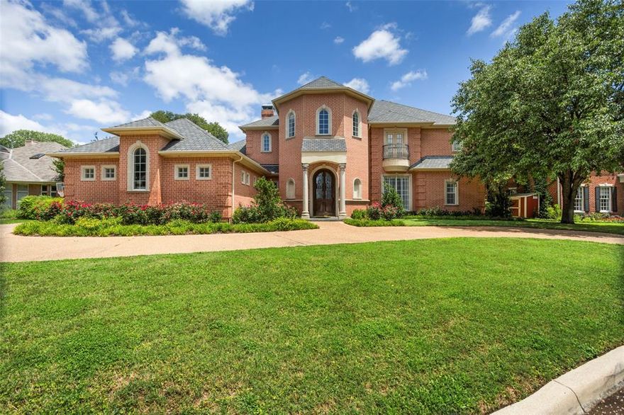 Nestled in the heart of the coveted Overton Woods, this exquisite residence offers a harmonious blend of sophistication and serene living. Set on a remarkable lot that truly must be experienced to be fully appreciated, this home presents an idyllic retreat in one of Fort Worth's most sought-after neighborhoods.  Boasting four generously appointed bedrooms and four baths, every detail of this home has been meticulously maintained. The two expansive living areas provide a seamless flow for both entertaining and quiet relaxation, adorned with an abundance of natural light that enhances the warm, inviting ambiance. Step outside to discover your own private oasis. The beautifully landscaped grounds are the perfect backdrop to the sparkling pool, an inviting centerpiece for outdoor gatherings. With nothing behind you but the Trinity and trails, this rare lot provides an unparalleled sense of space and privacy, a true gem in this esteemed enclave. This property is ready for you to make it your own.