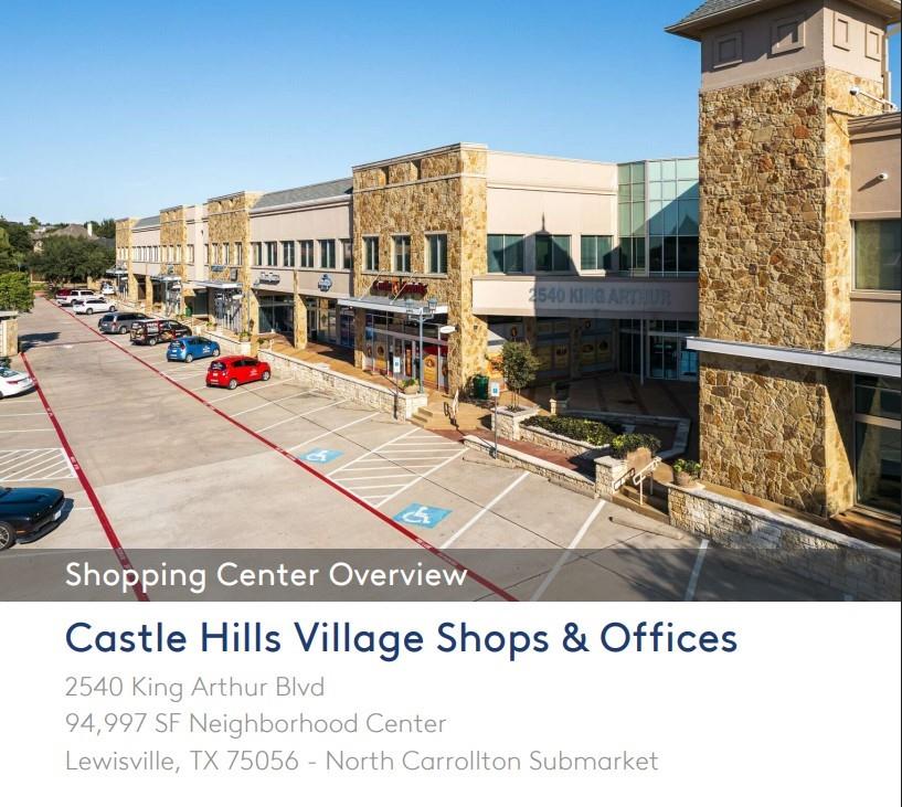 CASTLE HILLS - Commercial Sale
