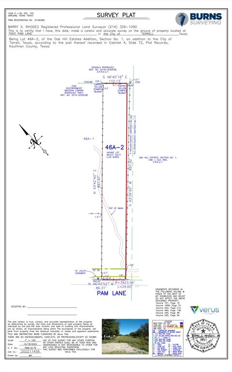 Oak Hill Estates 1 - Land