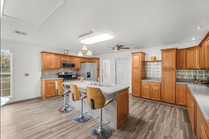 Close on this beautiful home with little to no money out of pocket--ask us for details! Welcome to 328 Creekview Meadows Dr in Springtown, TX—a versatile one-acre property featuring two homes and endless potential. The main residence is a charming 2-bedroom, 1-bathroom single-family home with a cozy layout and peaceful country vibes. Also included is a 1-bedroom, 1-bathroom single-wide manufactured home that could shine with a little TLC—perfect for rental income, guests, or extended family. With plenty of room to expand, garden, or enjoy outdoor living, this property offers flexibility and freedom with no HOA and light restrictions. If you're looking for a place to call home, this unique setup delivers both comfort and value in a quiet, rural setting.