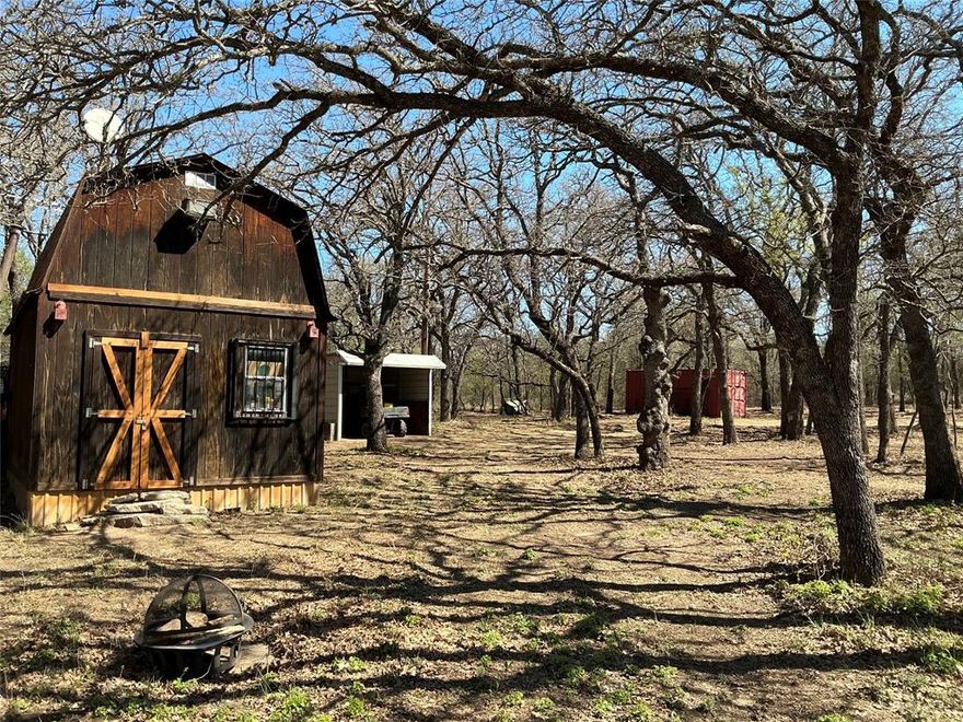 Escape to the country with this ready-to-go 10.77-acre property just outside Stephenville, Texas. This tract is set up and waiting for your vision—whether you're looking to build your dream home, bring in a mobile home, or create the perfect weekend getaway. The property features a solid pipe entrance with cedar staves, giving it a clean and welcoming first impression. It will have new barbed wire fencing installed on three sides, making it ideal for livestock, recreation, or simply enjoying privacy and security. A hunting cabin is already in place, along with a covered carport for equipment or vehicle storage. You’ll also find a 20-foot shipping container for additional storage, adding immediate functionality to the property.
Utilities are already taken care of, there’s a new water well drilled as of February 2026 and co-op electricity installed, saving you significant time and upfront cost. Much of the heavy brush has already been cleared, meaning the hard work has been done and the land is ready for further development. The property is loaded with wildlife, making it a great hunting or recreational tract. A beautiful tank has already been dug, adding both scenic value and a reliable water source for animals. With NO RESTRICTIONS, you have the flexibility to use the land exactly how you want. Come take a look today!