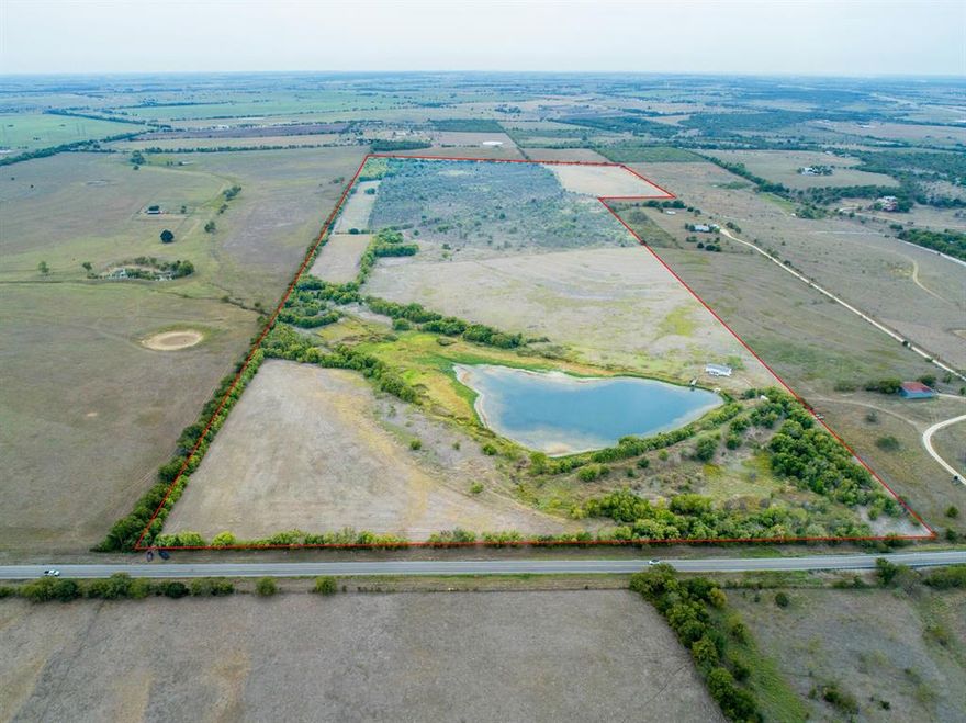 Located one mile east of I-35, this expansive 168+ acre property is a prime prospect for development. Near downtown Salado this property has an agricultural tax exemption and no known restrictions. You have an impressive 80 feet of elevation change, from the stocked 10+ acre lake to the elevated southeastern corner with diverse recreational spaces including mature woods and hay pastures,. Electricity and a water meter are already in place, running to the abandoned manufactured home on the property. This is a plus for future development. 1200 feet of frontage on FM 2268, which is a plus for accessibility at multiple points. Salado, a unique Texas city celebrated for its art, history, and culture, is a sought-after tourist destination. Located just an hour from the Austin Airport, this property is well positioned for those seeking a harmonious blend of rural serenity and urban accessibility. Seize this opportunity to be a part of the growth and development in this extraordinary region.