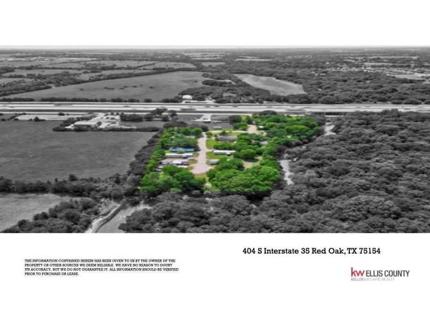 Own your own little town at this great location with plenty of traffic for stop in or any business. Property consists of 2 houses & 13 mobile homes (rentals). All could be rentals. A taxidermy shop also occupies the property and owner willing to teach new owner that part of business. Also comes with customer list. Additionally there is a Lamar Billboard that is currently rented. Many income producing opportunities! Check out this virtual Tour 404sinterstate35redoakmls