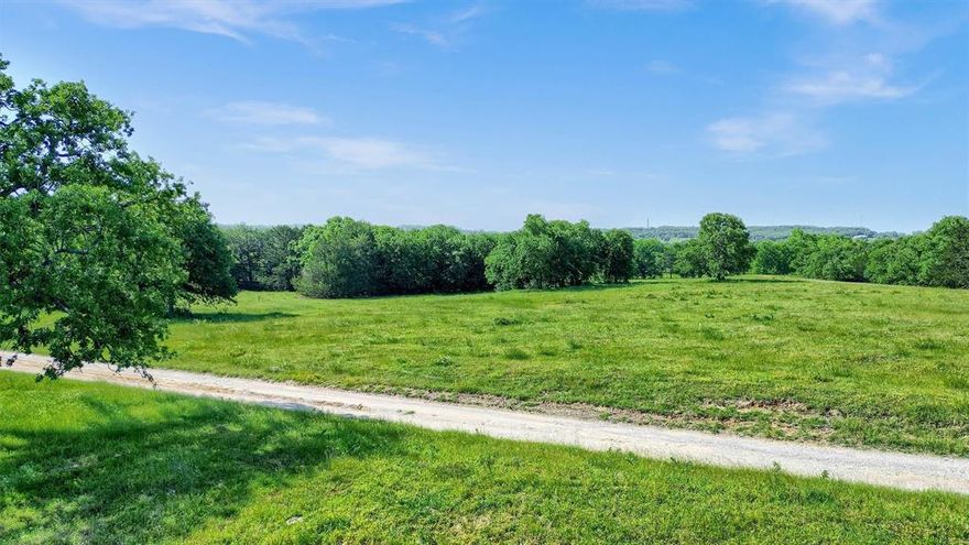 If you are looking for the perfect place to set up a cattle or horse ranch, this is it! Almost 52 acres are quietly tucked off of the main road and down short a private drive, and you will find an oasis of peace and quiet for long summer days and quiet, star filled nights.  Part of the property is in a 100 year flood plain, but for cattle and ranching, what a perfect set up!  The grass is lush and abundant, and with the low lying areas, you can harvest hay for the winter easily.  With more than 80 percent of the property above the flood plain, you can confidently build your dream home and look down on the rolling hills to see your cattle and horses grazing peacefully.  No known building restrictions.  Just minutes from Highway 82 and still away from all the noise and traffic, you would be hard pressed to find a more perfect retreat from the city.

NO SURVEY. Proposed survey is in transaction desk. Seller offers BAC.

There is lease near the front of the property with Peterson Oil Company that has light traffic occasionally. The lease has no expiration date and oil and mineral rights do not convey to the Buyer.

ALL INFORMATION is deemed reliable but not guaranteed for accuracy.  Buyer and buyer's representative to confirm and validate all services, restrictions, and survey prior to close.