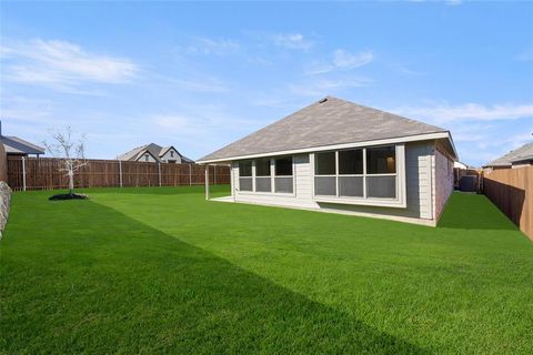 A home in Cleburne