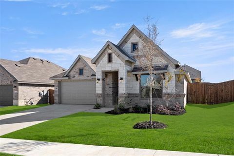 A home in Cleburne