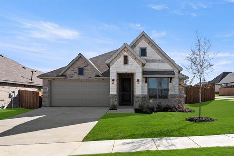 A home in Cleburne