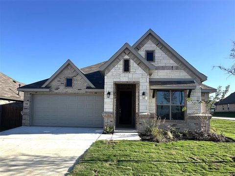 A home in Cleburne