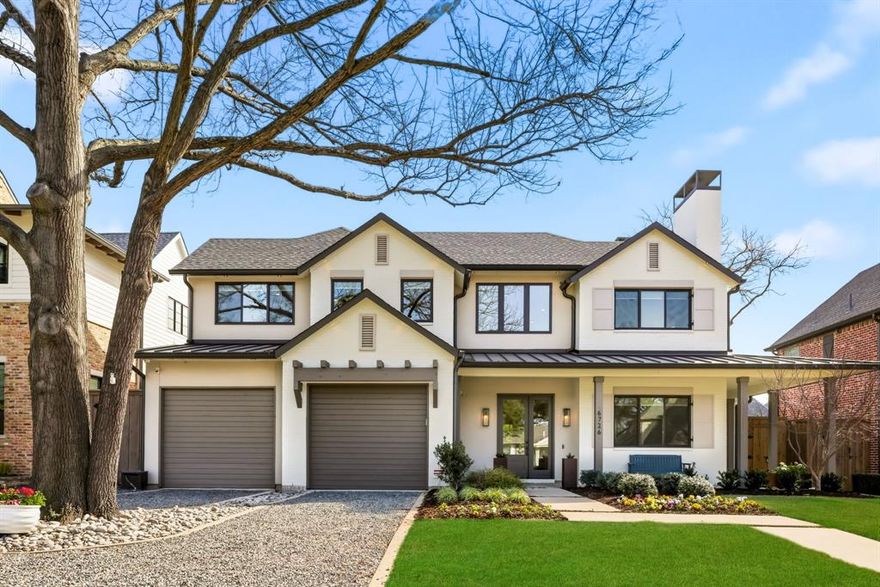 Nestled in the heart of Preston Hollow, this beautifully updated home at 6726 Park Lane offers the perfect blend of modern comfort and timeless charm. Extensively refreshed in 2025, the home features approximately 4,365 square feet of thoughtfully designed living space just moments from Preston Hollow Park and world-class shopping and dining at NorthPark Center.

Designed around a stunning mature red oak tree, the home preserves the warmth and character of the original landscape while delivering a light-filled, open floor plan ideal for both everyday living and entertaining. The spacious living room centers around a cozy fireplace and flows seamlessly into a chef’s kitchen complete with a professional-grade range, generous island, and abundant cabinetry.

A dedicated home office provides a quiet retreat for work or study, while multiple flexible living areas offer room to spread out. Upstairs, bonus space and walk-in storage provide incredible versatility.

The private primary suite is a true sanctuary, featuring a spa-inspired bath with a soaking tub, separate shower, and spacious layout designed for relaxation.

Step outside to a covered back patio perfect for year-round gatherings and a thoughtfully landscaped backyard creating a peaceful outdoor escape.

With extensive smart home features, whole-home audio, updated HVAC (2025), and thoughtful upgrades throughout, this Preston Hollow property offers exceptional comfort, character, and convenience in one of Dallas’ most sought-after neighborhoods.