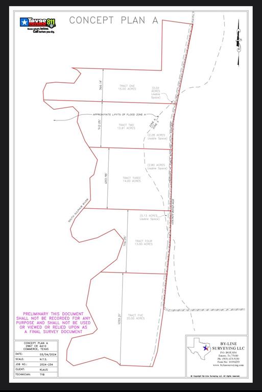 Moses Parker Surv Abs #820 - Land