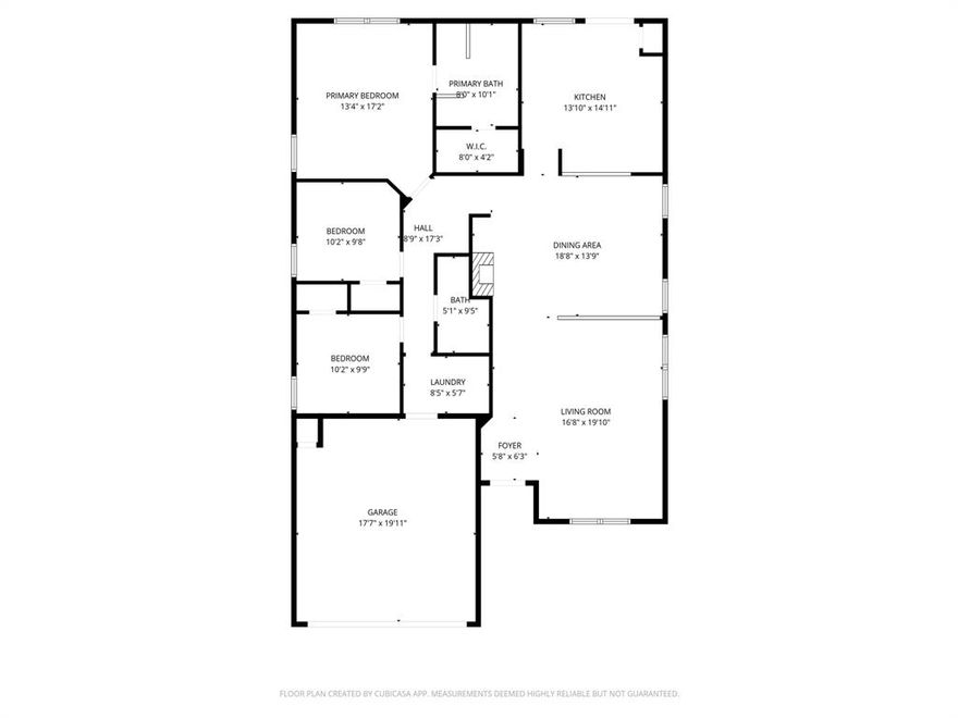 Nice newer 3-2-2 brick home for lease in highly desired Mansfield ISD attendance zone!!!  Enjoy all fresh paint and newly installed window blinds, hard surface flooring (no carpet), door hardware, dishwasher, and an energy efficient AC unit!!! Great open floor plan with neutral colors and just minutes to major shopping areas and restaurants!