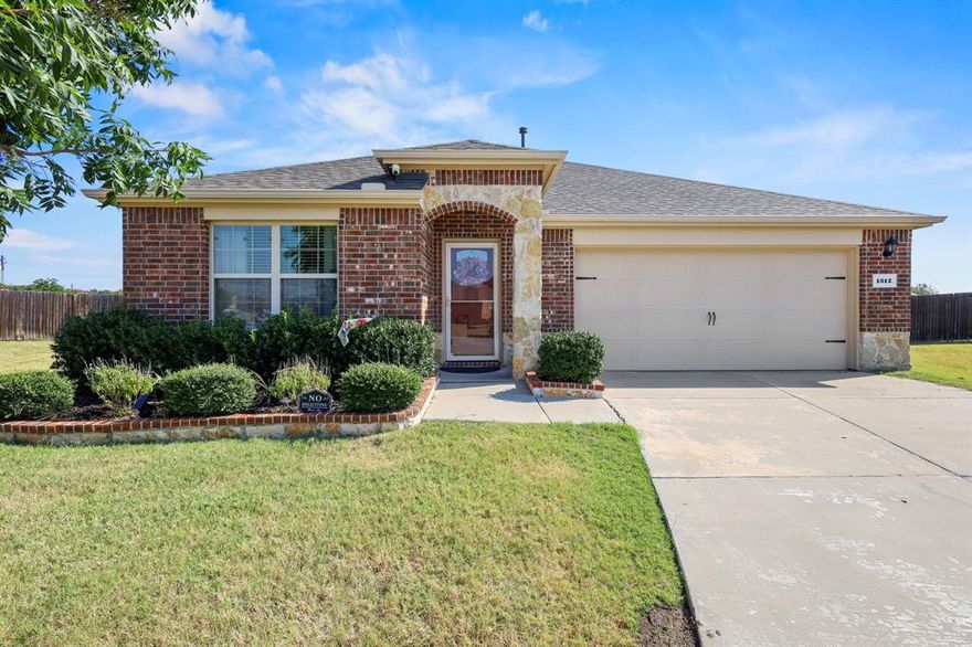 This beautifully maintained ranch-style home, offering 1,917 sq. ft., combines comfort and convenience with modern updates. Step inside an Anderson Entrance with a retractable screen, leading to an open concept living space with LVP and freshly painted neutral SW Super Paint. The kitchen boasts marbled granite countertops and a recently purchased LG ThinQ microwave, which conveys with the home. The master suite features an ensuite bath and walk-in closet, while the fourth bedroom serves as a perfect home office. New carpeting with premium padding enhances the bedrooms. The 2-car garage provides space for shelving, attic storage, and the electric panel can support a portable generator, ideal for those working remotely in critical fields. The outdoor oasis, built in 2021, includes a 16x16 patio roof, an inground gunite pool with Polaris 280 system, and SW HC-Cool Feel decking for barefoot comfort on hot days. New roof installed 2024.