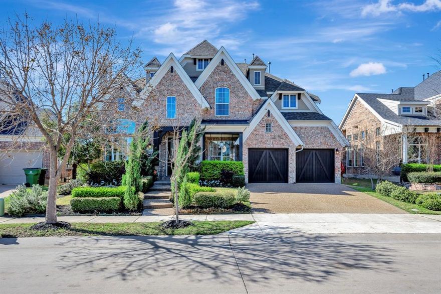 **Exceptional Living in Savannah, TX – A Blend of Luxury, Comfort and Convenience**

Discover unparalleled elegance in this North Facing, lavish 5-bedroom, 4.5-bathroom abode located in the charming community of Savannah, TX. Designed with both style and function in mind, this impressive Grand Homes residence boasts a 3-car tandem garage and a plethora of high-end features that promise to elevate your living experience.

Step inside to be greeted by an open, light, and bright floor plan, where each room is bathed in natural light. The heart of this home is the gourmet kitchen, which seamlessly flows into the expansive living area. Enjoy morning rituals at the cozy coffee bar, surrounded by custom built-ins that provide both aesthetic appeal and practical storage solutions.

Each of the generously-sized bedrooms offers comfort and privacy, with the primary suite serving as a true retreat. Updates include carpet and fresh interior paint that adorn these spaces, creating a pristine and inviting environment. The spa-like primary bathroom features sophisticated finishes, ideal for unwinding after a long day.

Throughout the first floor, discover exquisite plantation shutters and decorative lighting that add a touch of refinement. An intelligent design touch includes a cleverly integrated Murphy bed in the office, perfect for accommodating guests or creating multipurpose spaces.

The exterior of this brick home is equally inviting with professionally landscaped grounds that maximize curb appeal. In the backyard, an in-ground trampoline provides endless entertainment, perfect for outdoor enjoyment.

From its ample large rooms to its myriad of luxury details, this property in Savannah, Texas offers a unique opportunity for unparalleled living in a meticulously crafted setting. Don't miss your chance to make this exquisite residence your next home!