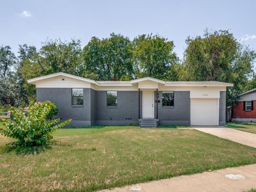 Step into your dream home where warmth, style, and peace of mind come together. This fully renovated beauty features an open-concept kitchen, living, and dining space filled with natural light—perfect for family gatherings and entertaining. Every detail is NEW: luxury waterproof vinyl floors, shaker cabinets, doors, ceiling fans, energy-efficient HVAC, spray-foam insulation, plumbing, wiring, water heater, and more. Both bathrooms shine with modern tiled showers. Imagine cooking while the kids play in the spacious corner-lot yard, or relaxing knowing your home is energy-efficient and built to last. Fresh paint inside and out makes this home truly move-in ready. The perfect blend of charm and modern comfort awaits—schedule your showing today before it’s gone!
