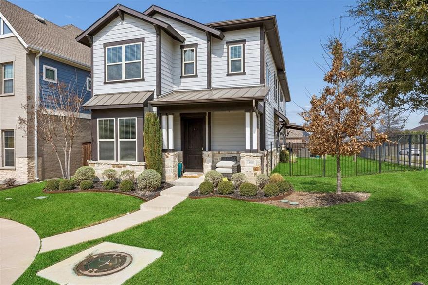 RARE opportunity to own a single, detached home with a 3-car garage on a corner lot in the WALSH Community all for UNDER $500,000! 
The owners are unexpectedly relocating out of state making this rare opportunity YOUR opportunity to own and live in one of the best neighborhoods in Aledo!

With 3 large bedrooms, 2.5 baths, and an oversized study with French doors, this home has everything you need. Enjoy the beautiful open-concept kitchen with stainless steel appliances and a large kitchen island that seamlessly flows into the two-story living room. Laundry room space you ask? This home has a generously sized laundry room with a rare, and much needed, large folding station!

The extra large primary suite includes an en-suite spa-like bath, double sinks and a large walk-in closet. Upstairs, the additional 2 bedrooms are both generously sized to comfortably fit king beds and each have walk-in closets. Also upstairs, you'll enjoy the convenience of a second living space giving you the flexibility to enjoy a second study area, craft area or theatre space for family movie nights!

Outside, you'll enjoy relaxing or entertaining on the covered patio with a large wall-mounted TV, a beautifully fenced in yard and peaceful views of the green space across the street. 

And let's talk about the Walsh community itself! Living in the Walsh community means access to some of the most impressive amenities in North Texas, including resort-style pools, a state-of-the-art fitness center, makerspace, sand volleyball, multiple parks and playgrounds, miles of hiking and biking trails, 2 fishing lakes, Walsh Market, and a full calendar of community events. HOA dues include front yard maintenance, high-speed internet, and full access to amenities. Conveniently located within walking distance to parks and the Walsh Market and just a half mile from Walsh Elementary.

Call today for a showing as this listing will not last long!