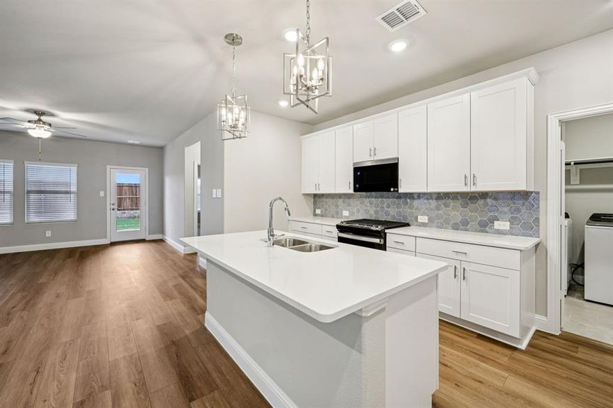 BRAND NEW energy - efficient home Jun 2026! The main floor primary suite features dual sinks and a spacious walk-in closet. White cabinets with veined white quartz countertops, light tan EVP flooring with light taupe carpet. From the $300s - Escape the bustle of the city without being too far from the action. Beat the summer heat at the private neighborhood amenity center with a pool and playground. Look forward to a future public park, adjacent to the neighborhood, equipped with pickleball courts, soccer fields, and so much more. Zoned for Anna ISD, Parks at Foster Crossing offers 12 unique floor plans to fit any lifestyle. Contact a sales counselor to learn more. Each of our homes is built with innovative, energy-efficient features designed to help you enjoy more savings, better health, real comfort and peace of mind.