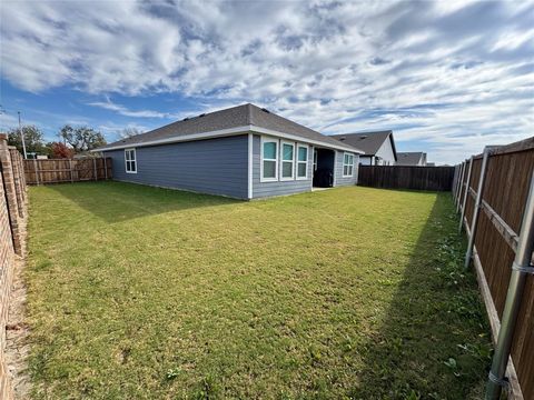 A home in Cleburne