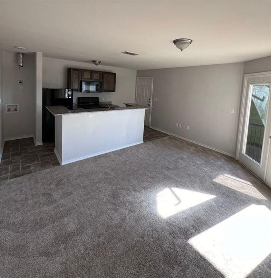 Just 1 mile from Richardson College and walkable to many local retails, this updated condo offers modern living with convenience. Enjoy a stylish interior featuring newer appliances and a fresh, contemporary look throughout. The unit includes a private balcony overlooking the community, perfect for relaxing. Located near public transportation and within walking distance to shops, you'll have easy access to everything you need. Don't miss out on this ideal blend of comfort and location! No pets allowed. No Application Fee. Washer-Dryer hookup in unit