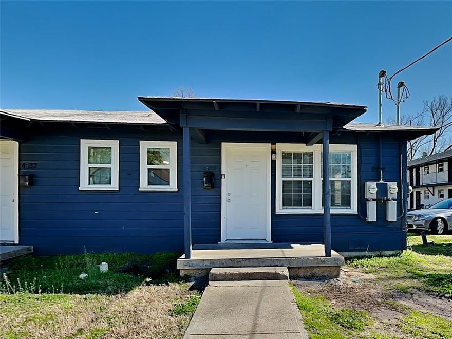 Incredible opportunity to own multiple doors on two separate adjoining parcels. This parcel has four, 1 bedroom units, each with their own mini-split, meter, stove and refrigerator. 2805 Carter is the second listing which is two, 2 bedroom units. Each property has newer windows and mini splits. The surrounding area has had several newer homes and rental properties built over the last 6 years, adding to the neighborhood appeal. There are multiple parking spaces onsite and street parking available on this large, interior corner lot.