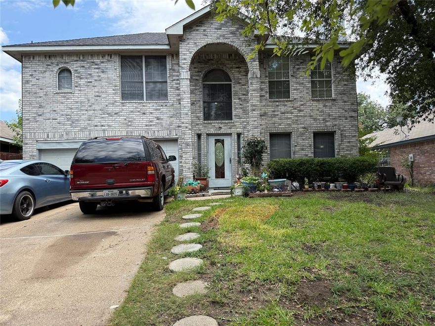 This beautiful home has 2106 sq. ft. of living space. I a quite treelined street. There is 4 bedrooms and 2.5 bath. The house also comes equipped with a coved patio and may other features.