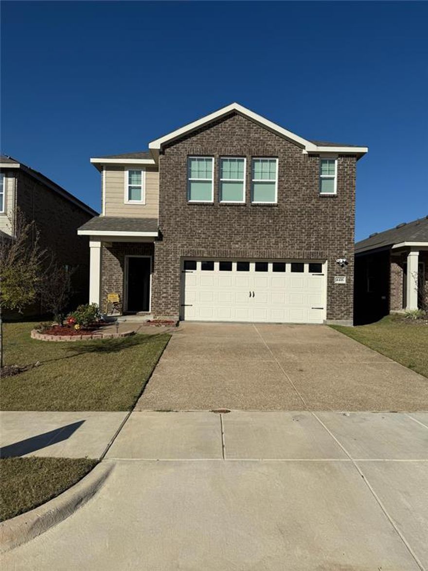 Welcome to this stunning, brand-new two-story home, located in the desirable Meadow Park subdivision of Melissa. Built by Starlight Homes in 2025, this spacious residence offers the perfect blend of modern comfort and stylish design. With 5 bedrooms and 3 full bathrooms, this home provides ample space for a growing family or those who love to entertain.

Step inside to an open-concept floor plan flooded with natural light and featuring thoughtful finishes throughout. The gourmet kitchen is a chef's dream, boasting elegant granite countertops, a large center island, and a full suite of brand-new stainless-steel appliances.

The private primary suite is conveniently located on the first floor, offering a peaceful retreat. Upstairs, you'll find a versatile bonus loft or game room, perfect for a second living area, media room, or play space. The remaining bedrooms are well-sized with walk-in closets, ensuring plenty of storage.

Enjoy outdoor living in the private backyard, ideal for grilling, relaxing, and family gatherings. The home is equipped with a 2-car attached garage.

Located in the highly-acclaimed Melissa ISD, this home provides an excellent educational opportunity. The community offers parks and sidewalks, enhancing the neighborhood feel. With its prime location, modern amenities, and functional layout, this home is a must-see.