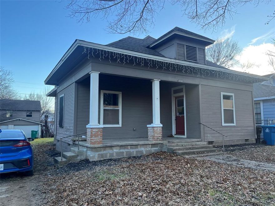 Attention all house flippers, real estate investors! Welcome to an irresistible opportunity nestled on Woodard Street, mere minutes from the enchanting Historic Downtown Denison. Step into this captivating home boasting original wood floors that exude warmth, generously sized bedrooms for comfort, and inviting covered front and back porches ideal for relaxation. Outside, discover a fenced backyard ensuring privacy and security. Moreover, indulge in the added allure of a detached garage, featuring an expansive living space above the parking area. This timeless abode, dating back to the 1940s, seamlessly blends classic charm with modern-day conveniences, offering the best of both worlds. Whether you're envisioning a lucrative flip or seeking a hassle-free rental investment, this property presents the perfect canvas for your real estate aspirations. Don't miss out on this prime investment opportunity!