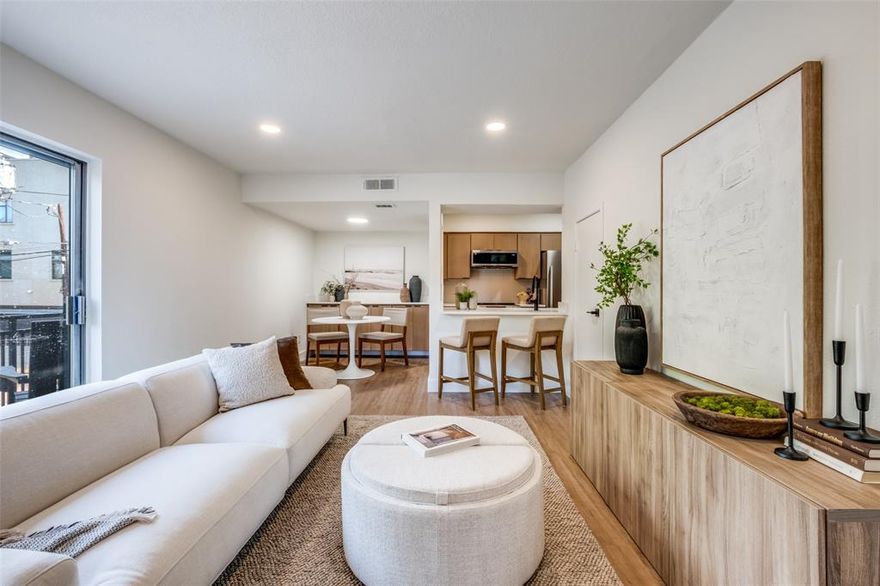 Attention savvy investors and cash buyers — this is your opportunity to secure a fully renovated Oak Lawn gem at a massive discount. Recently appraised at $225,000, this stunning two-story, one-bedroom condo is priced aggressively for a quick cash sale.

Step inside to discover a complete top-to-bottom transformation. The home features brand-new electrical throughout, including a new panel, all-new appliances, custom white oak cabinetry, and sleek quartz countertops. The open-concept main level is finished with luxury vinyl plank flooring and modern finishes that maximize style and function. Upstairs, you’ll find a spacious retreat-style primary suite with plenty of room for a home office or lounge area.

HOA management has recently transitioned to new leadership and is currently finalizing updates, so traditional financing isn’t available at this time — which means a rare chance for a cash buyer to capture instant equity in one of Dallas’s most desirable neighborhoods.

Whether you’re looking to add a turnkey asset to your investment portfolio or secure a beautiful Oak Lawn condo well below market value, this is the one.