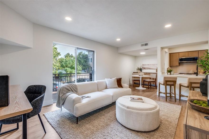 Attention savvy investors and cash buyers — this is your opportunity to secure a fully renovated Oak Lawn gem at a massive discount. Recently appraised at $225,000, this stunning two-story, one-bedroom condo is priced aggressively for a quick cash sale.

Step inside to discover a complete top-to-bottom transformation. The home features brand-new electrical throughout, including a new panel, all-new appliances, custom white oak cabinetry, and sleek quartz countertops. The open-concept main level is finished with luxury vinyl plank flooring and modern finishes that maximize style and function. Upstairs, you’ll find a spacious retreat-style primary suite with plenty of room for a home office or lounge area.

HOA management has recently transitioned to new leadership and is currently finalizing updates, so traditional financing isn’t available at this time — which means a rare chance for a cash buyer to capture instant equity in one of Dallas’s most desirable neighborhoods.

Whether you’re looking to add a turnkey asset to your investment portfolio or secure a beautiful Oak Lawn condo well below market value, this is the one.