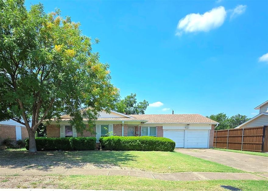Looking for a home with room to grow and a backyard that won’t cramp your style? This 4-bedroom, 2-bath house offers 1,585 square feet of living space and sits on a generously sized lot—perfect for weekend barbecues, gardening projects, or letting your dog finally live its best life.

Inside, the layout is functional with great bones, ready for someone with a vision. Whether you're dreaming of modern finishes or just need some extra elbow room, the renovation potential here is a big bonus. The wide pull-out windows let in plenty of natural light and provide a great view of the backyard.

The primary bedroom has great proportions and the additional bedrooms are ideal for family, guests, or setting up that home office-slash-gym you’ve promised yourself. The two full bathrooms are well-placed and ready for easy updates.

Outside, there’s a spacious yard that’s just waiting for a hammock, a garden, or both. Plus, there's off-street parking—no more fighting for curb space.

You’ll find yourself in a neighborhood that mixes comfort and convenience. Schools like Texans Can Academy are nearby, and grocery runs are a breeze with Fiesta Mart close by. And when it’s time to unwind, Holman D. Rhoton Park is nearby for picnics or playtime.

Whether you're buying your first home or looking for a smart investment to personalize, this one might just check all your boxes—with a pen that still works.

It is the buyers & their agent's responsibility to verify all info contained herein incl but not limited to condition, rm sizes, amenities, schools, acreage, flood plain information, foundation, roof, etc, and overall condition of the property.