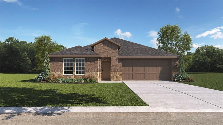 New! Amazing and spacious single story! Four bedrooms, three full baths, separate study-den. Home includes, large island kitchen, granite counters throughout, LED lighting, full sprinkler system, professionally engineered post tension foundation, and much more!
Come see this stunning new community in Caddo Mills nestled between Hwy 66 and I-30. Enjoy small town country living with access to downtown Dallas only 42 miles away. With a playground, community pool, and 3 large lakes under an hour away, there’s no shortage of outdoor fun available with this neighborhood. This community has something for everyone! Schedule a tour today!