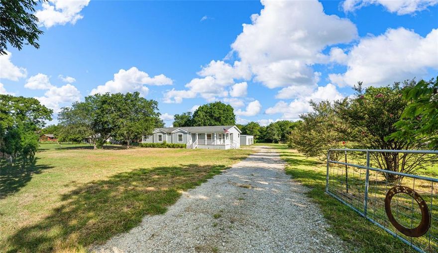 If you're in the market for a new home but astronomical prices, lack of amenities, and postage stamp sized lots have you unimpressed, THIS is a home you're going to want to check out!     ---     With numerous recent updates, 2,040 square feet, a fabulous 40' x 24' workshop, and a full, one acre lot size, your dollar goes the extra mile at this magnificent McGregor area home!     ---     Originally constructed by Karsten Homes, a luxury manufactured home builder, the 2,040  square foot home benefits from a wrap-around, covered porch, full tape and texture interior, new flooring throughout the ENTIRE home, fresh paint throughout the ENTIRE home, new Samsung stainless steel appliances, new light fixtures, and more!  Three generously sized bedrooms, two bathrooms, a formal dining room, eat-in kitchen, and lovely living room round out a home that's as comfy and cozy as it is practical and livable.     ---     Outside, mature trees, ample property, and the impressive workshop make this place super appealing.  With seller provided options for a rear deck and the avoidance of city taxes (present, annual taxes are LESS than $1,100 WITHOUT exemptions and feature a measly 1.6% tax rate!!!); this home punches well above its weight!     ---     Well priced but lacking absolutely nothing, this might be the deal of the year!  Call or text today to schedule your exclusive showing of this distinctive deal today!       ---     Not too large, not too small, and packed full of features and amenities; you don't want to miss this one!  Call or text TODAY!