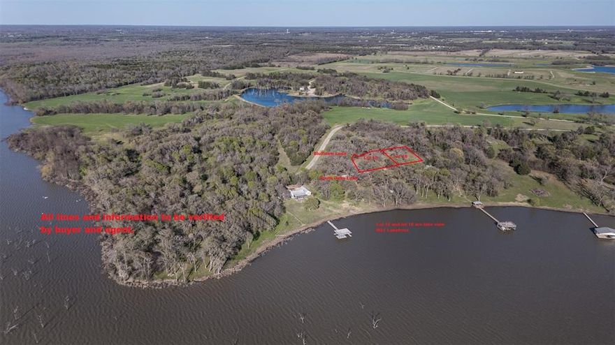 LAKE VIEW LOT. Looking for the perfect lake community to build on? You have found it! LOT 15 is also available. See MLS 20876240. Enjoy the tranquility of life outside the city limits while taking in captivating views of Lake Tawakoni. The secure gated community offers fantastic amenities, including a refreshing pool and tennis court for your leisure. Don’t miss out on this perfect spot to create your ideal living space. Septic required. Sabine River Authority must approve septic design. Call listing agent for list of septic engineers. Cash Water SUD states water is available for lots 15 and 16. FEC is electric provider. HOA docs and survey on transaction desk. No Mobile Homes. Each lot is marked with white flags. MC Design also has a sign on each lot. Choose your own builder. Lone Oak ISD. Buyer and buyer's agent to verify all information.
